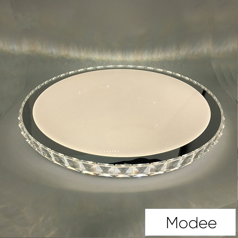 MODEE Mennyezeti LED Lámpa A-G101 2x48W 3CCT D510x75mm + rem. (9120 lumen)