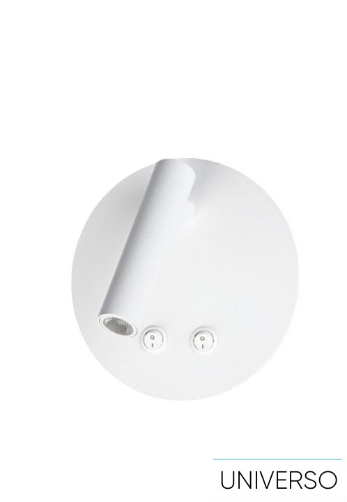 UNIVERSO Fali lámpa 8w 720lm 3000K IP54 fehér 3 év