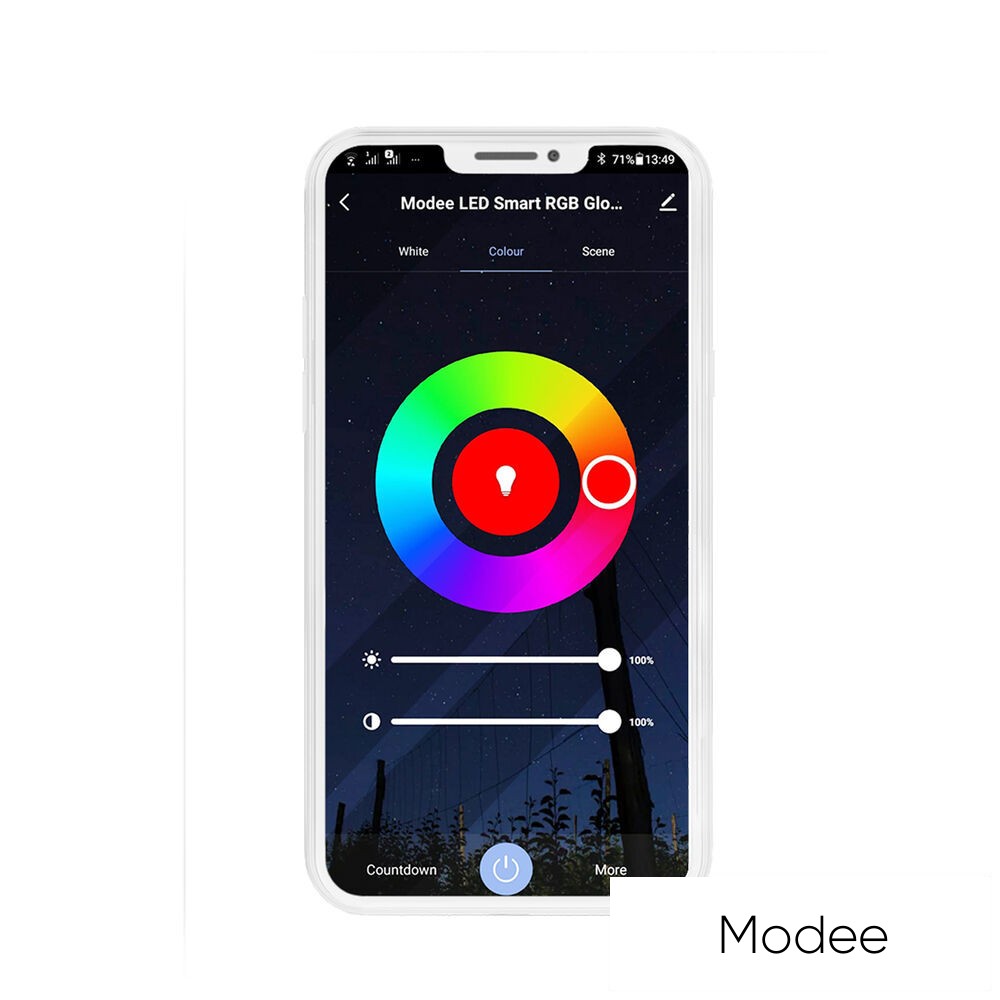 MODEE LED Smart (Tuya Wi-Fi) mennyezeti lámpa 24W 2450lm 120° RGB