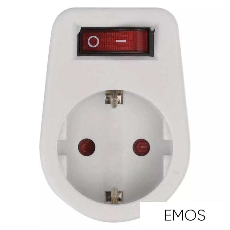 EMOS elosztó 1 aljzat kapcsolható