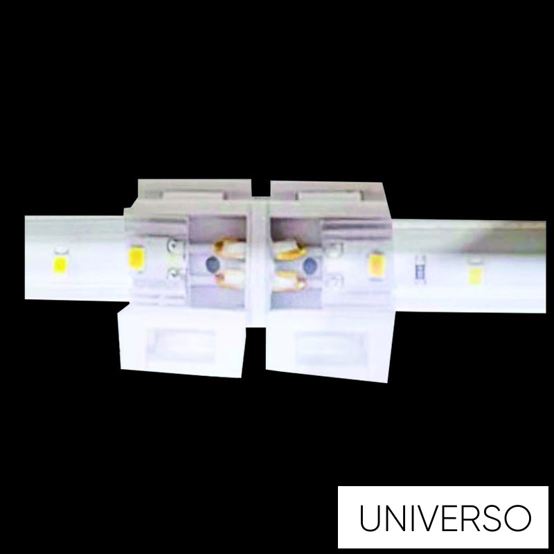 UNIVERSO 10mm-es flexibilis LED szalaghoz adapter dugóval max.50m