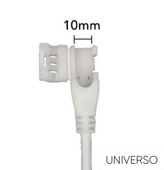 UNIVERSO ES24V széria vízálló LED szalaghoz betápkábel vízzáró szilikonnal