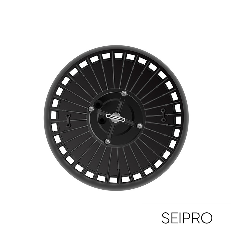 SEIPRO Csarnok világítás 100w 15000lm 5000K 120° IP65 ∅254x150mm fekete 5év
