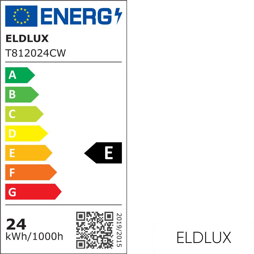 T8 üveges LED fénycső 1 oldalas 24w 2880lm 6500k 1200mm fehér