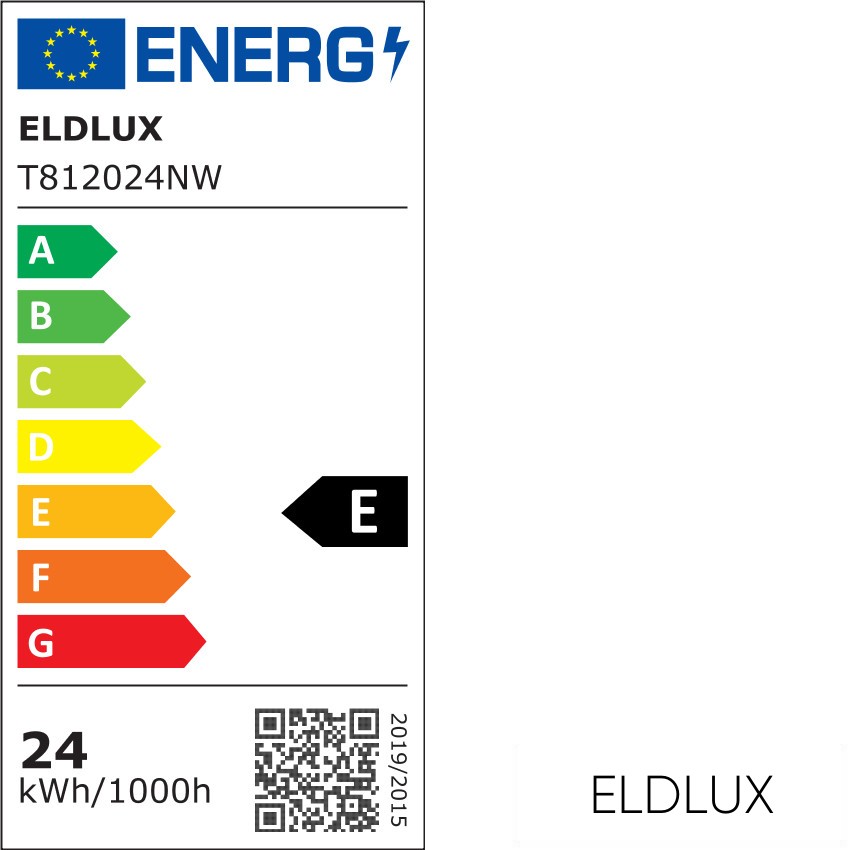 T8 üveges LED fénycső 1 oldalas 24w 2880lm 4000k 1200mm fehér