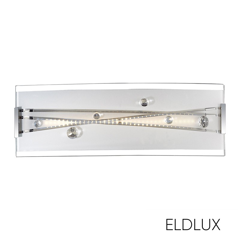 Fali lámpa 7.2W WW króm