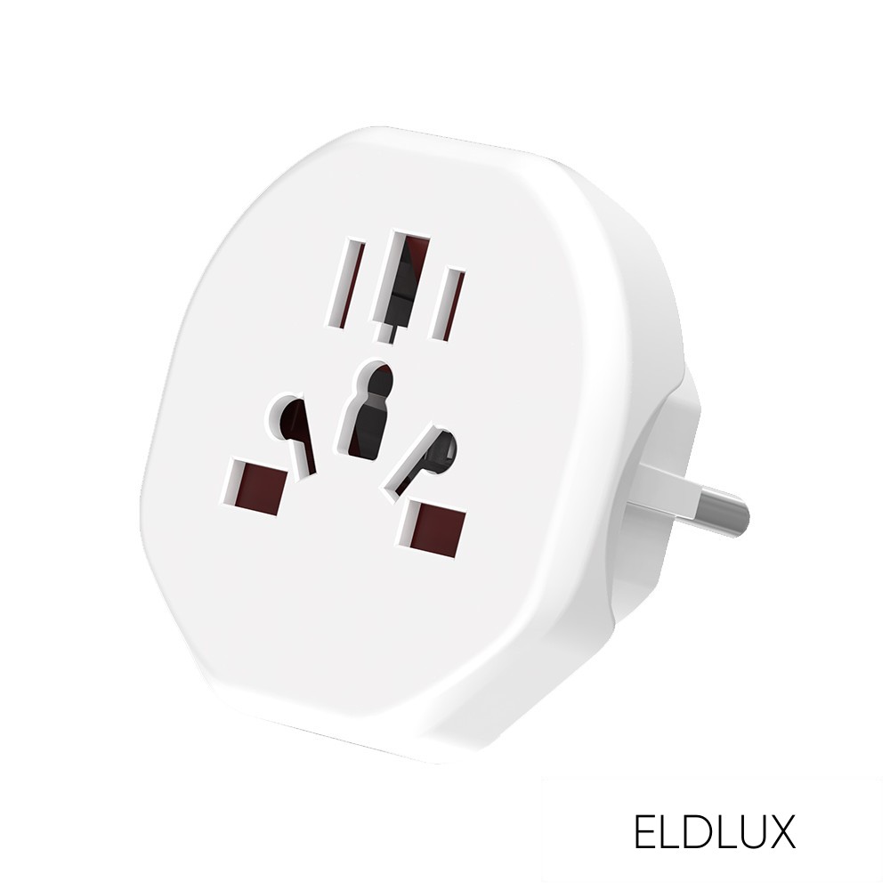 Utazási adapter (World to Europa) 230V/10A/2300W