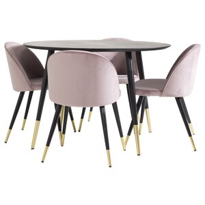deLOHN Dipp, Velvet Kör alakú étkezőgarnitúra
