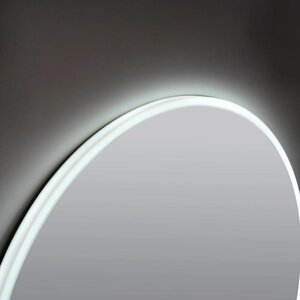 AREZZO design LED okos tükör 100 cm-es kerek kijelzővel+állítható fényerő,páramentesítő funkció,óra,hőmérő