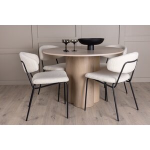 deLOHN Olivia, Chico Kör alakú étkezőgarnitúra