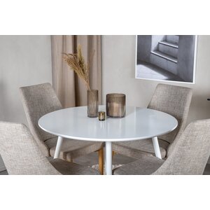 deLOHN Plaza, Leone Kör alakú étkezőgarnitúra