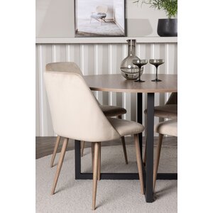 deLOHN Night Kör alakú étkezőgarnitúra