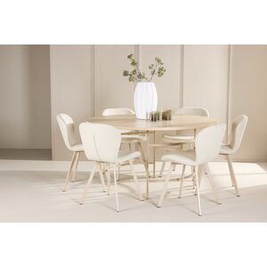 deLOHN Copenhagen, Lilja Kör alakú étkezőgarnitúra