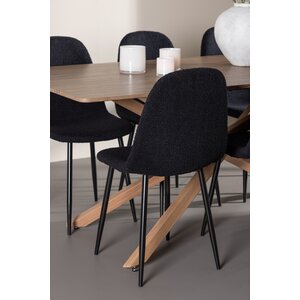 deLOHN Piazza, Polar Téglalap alakú étkezőgarnitúra