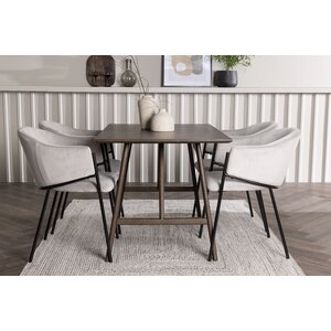 deLOHN Evelina Téglalap alakú étkezőgarnitúra