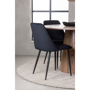 deLOHN Night Kör alakú étkezőgarnitúra