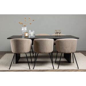 deLOHN Vail, Berit Téglalap alakú étkezőgarnitúra