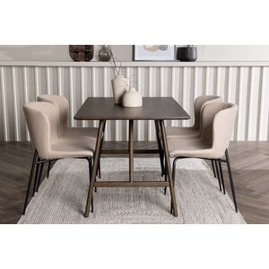 deLOHN Modesto Téglalap alakú étkezőgarnitúra