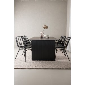 deLOHN Vail, Dyrön Téglalap alakú étkezőgarnitúra