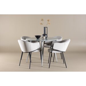 deLOHN Plaza, Evelina Kör alakú étkezőgarnitúra