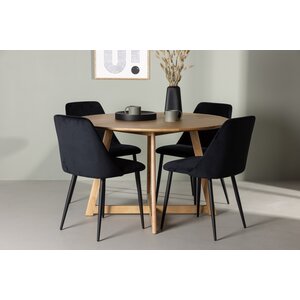 deLOHN Night Kör alakú étkezőgarnitúra