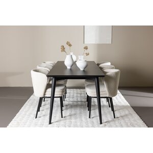 deLOHN Ellis, Agnes Téglalap alakú étkezőgarnitúra