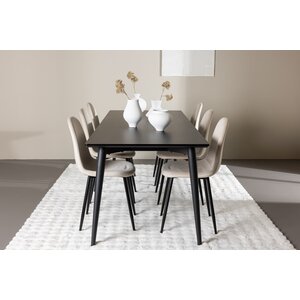 deLOHN Ellis, Polar Téglalap alakú étkezőgarnitúra