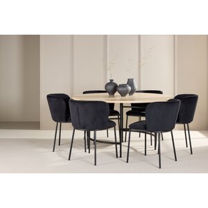 deLOHN Copenhagen, Edina Kör alakú étkezőgarnitúra