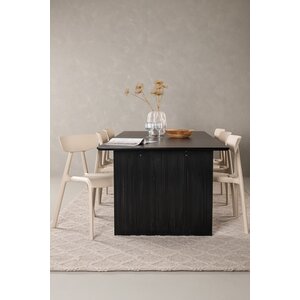 deLOHN Vail, Ursholmen Téglalap alakú étkezőgarnitúra