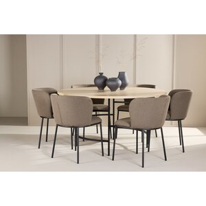 deLOHN Copenhagen, Edina Kör alakú étkezőgarnitúra