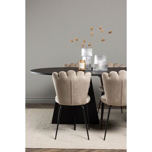 deLOHN Bootcut Oval, Limhamn Ovális étkezőgarnitúra