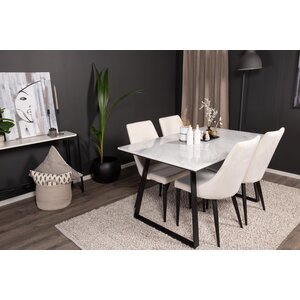 deLOHN Leone, Estelle Téglalap alakú étkezőgarnitúra