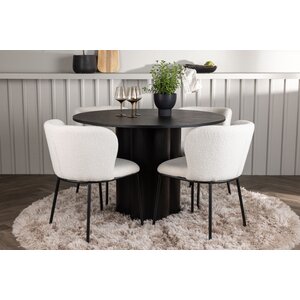 deLOHN Edina Kör alakú étkezőgarnitúra