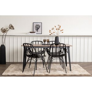 deLOHN Tempe, Dyrön Téglalap alakú étkezőgarnitúra