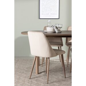 deLOHN Night Ovális étkezőgarnitúra