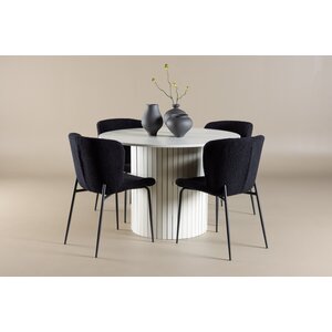 deLOHN Härön, Modesto Kör alakú étkezőgarnitúra