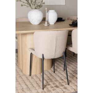 deLOHN Olivia, Modesto Téglalap alakú étkezőgarnitúra