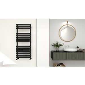 AREZZO design MOON BLACK törölközőszárítós radiátor AR-M12050A