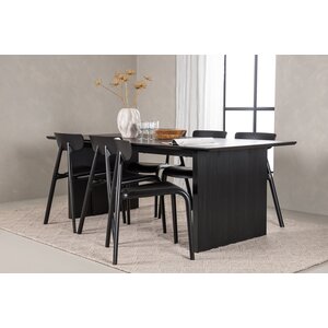 deLOHN Vail, Ursholmen Téglalap alakú étkezőgarnitúra