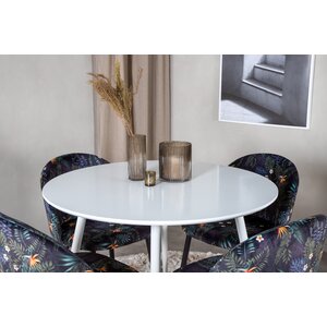 deLOHN Plaza, Velvet Kör alakú étkezőgarnitúra