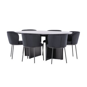 deLOHN Strada, Edina Ovális étkezőgarnitúra