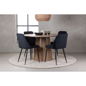 deLOHN Night Kör alakú étkezőgarnitúra