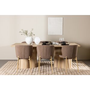 deLOHN Olivia, Modesto Téglalap alakú étkezőgarnitúra