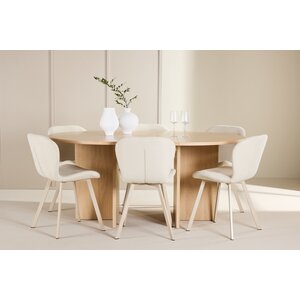 deLOHN Strada, Lilja Ovális étkezőgarnitúra