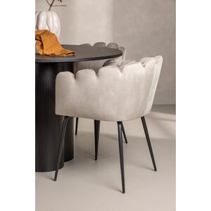 deLOHN Olivia, Limhamn Kör alakú étkezőgarnitúra