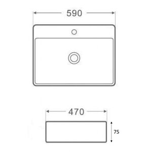 AREZZO design Houston 59x47 mosdótál AR-319