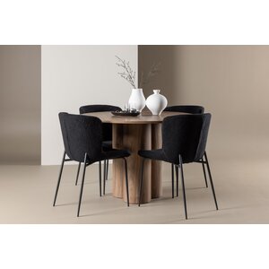 deLOHN Olivia, Modesto Kör alakú étkezőgarnitúra