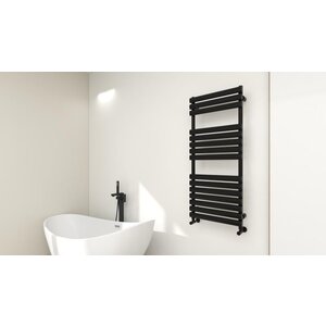AREZZO design MOON BLACK törölközőszárítós radiátor AR-M12050A
