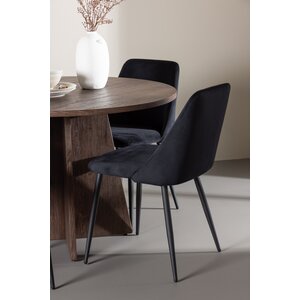 deLOHN Bootcut, Night Kör alakú étkezőgarnitúra