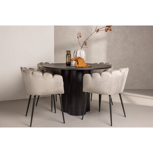 deLOHN Olivia, Limhamn Kör alakú étkezőgarnitúra